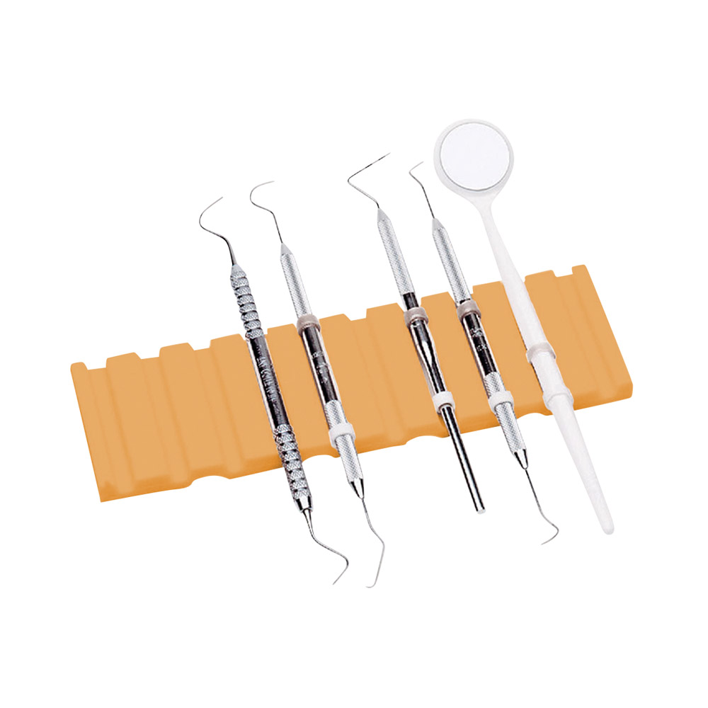 Instrumentenmat voor trays neonoranje, stuk