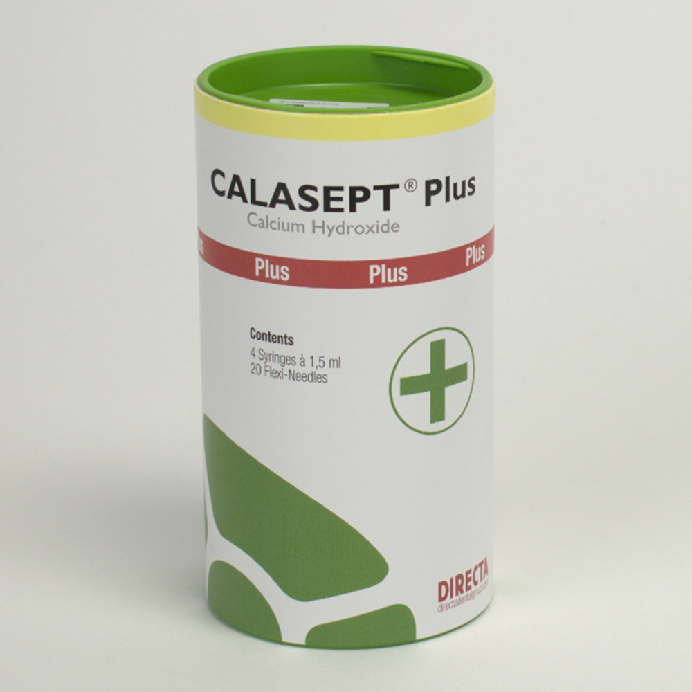 Calasept plus, 4 x 1,5 ml spuit + 20 Tips