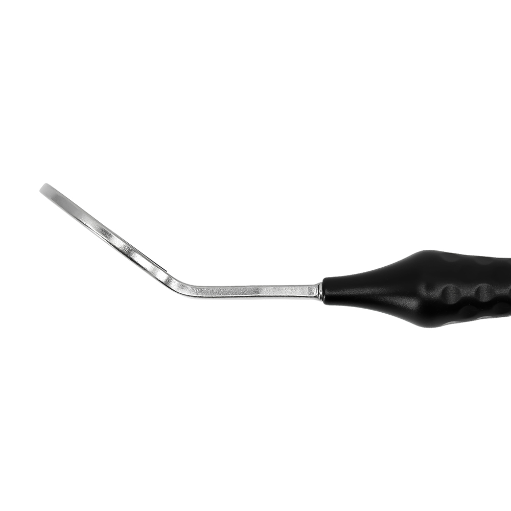 Mondspiegel MEGA Rhodium 4 vlak RVS, 12 stuks
