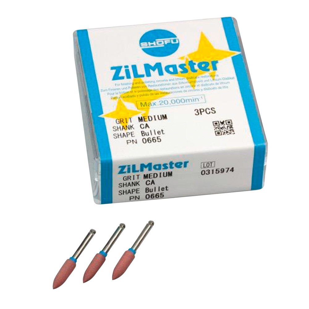 ZiLMaster Wst Bullet medium, 3 stuks