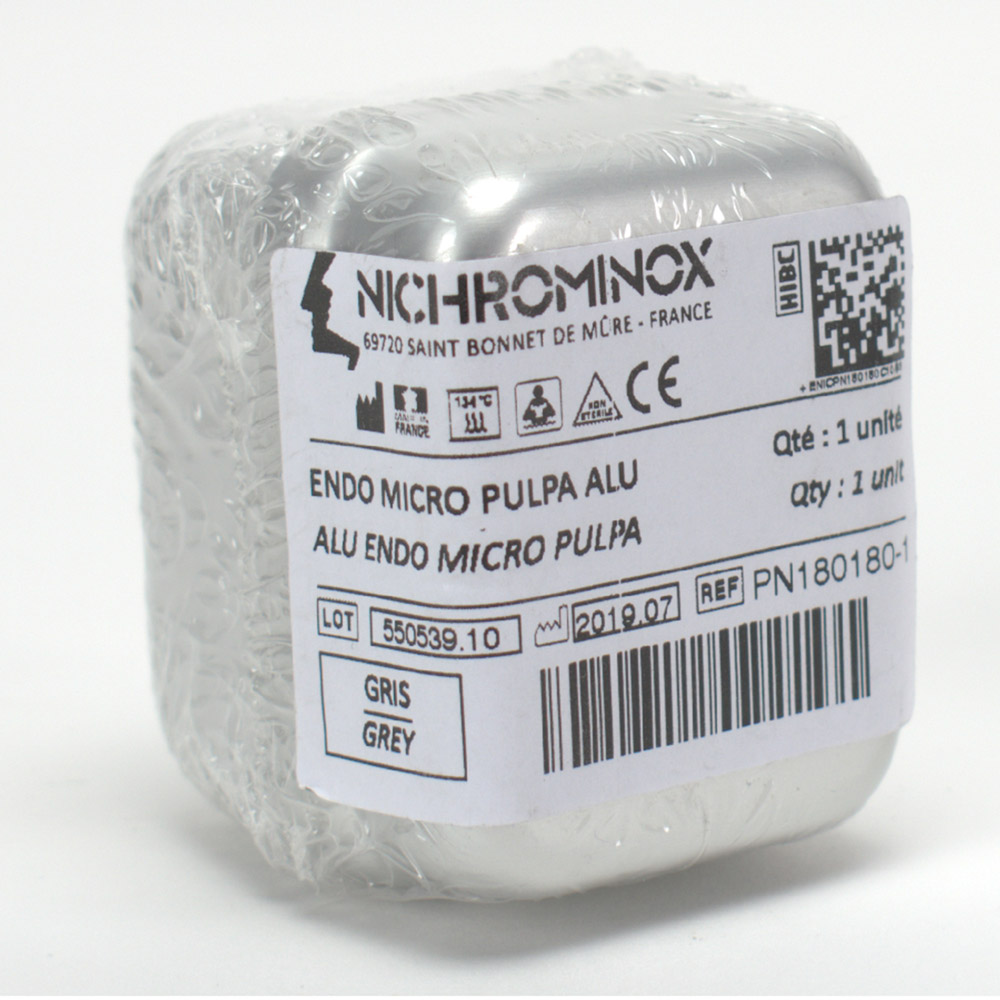 Endo Box Micro Pulpa zilver 6,5 x 5 x 5 cm, stuk