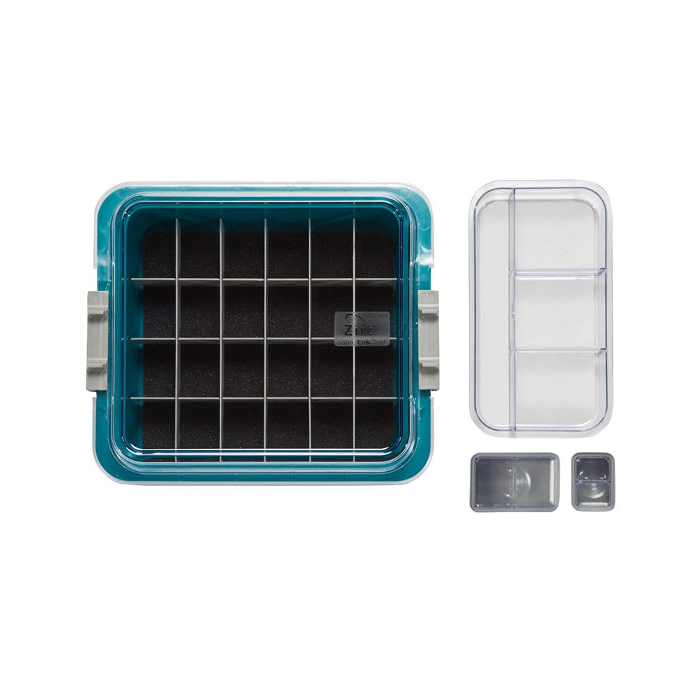 Materiaalbak compleet turquoise, stuk