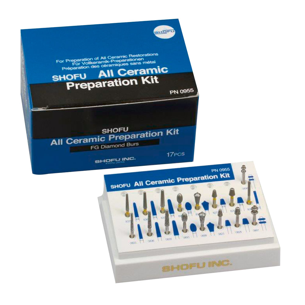 All-ceramische preparaties, set
