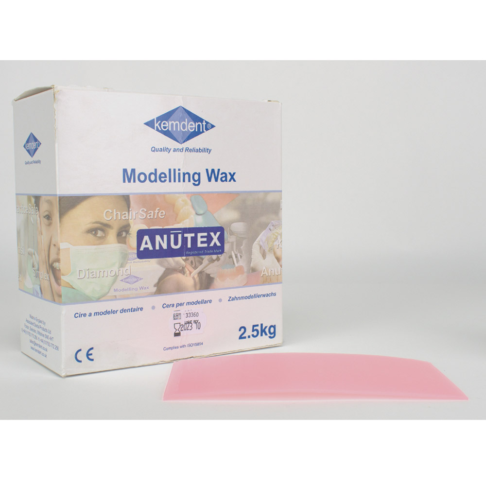 Anutex modelleerwas roze transparant, 2,5 kg