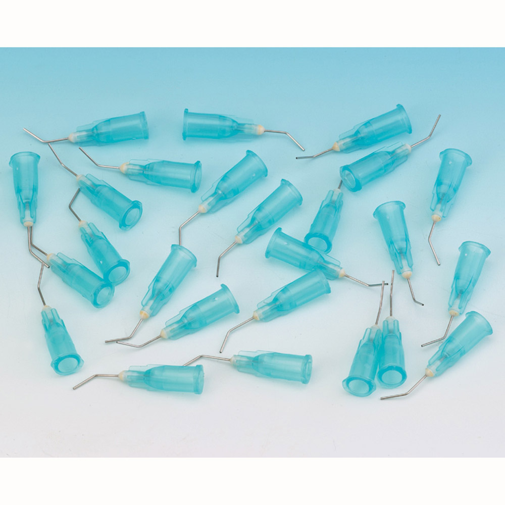 Fantastische applicatienaaldjes blauw, 25 stuks