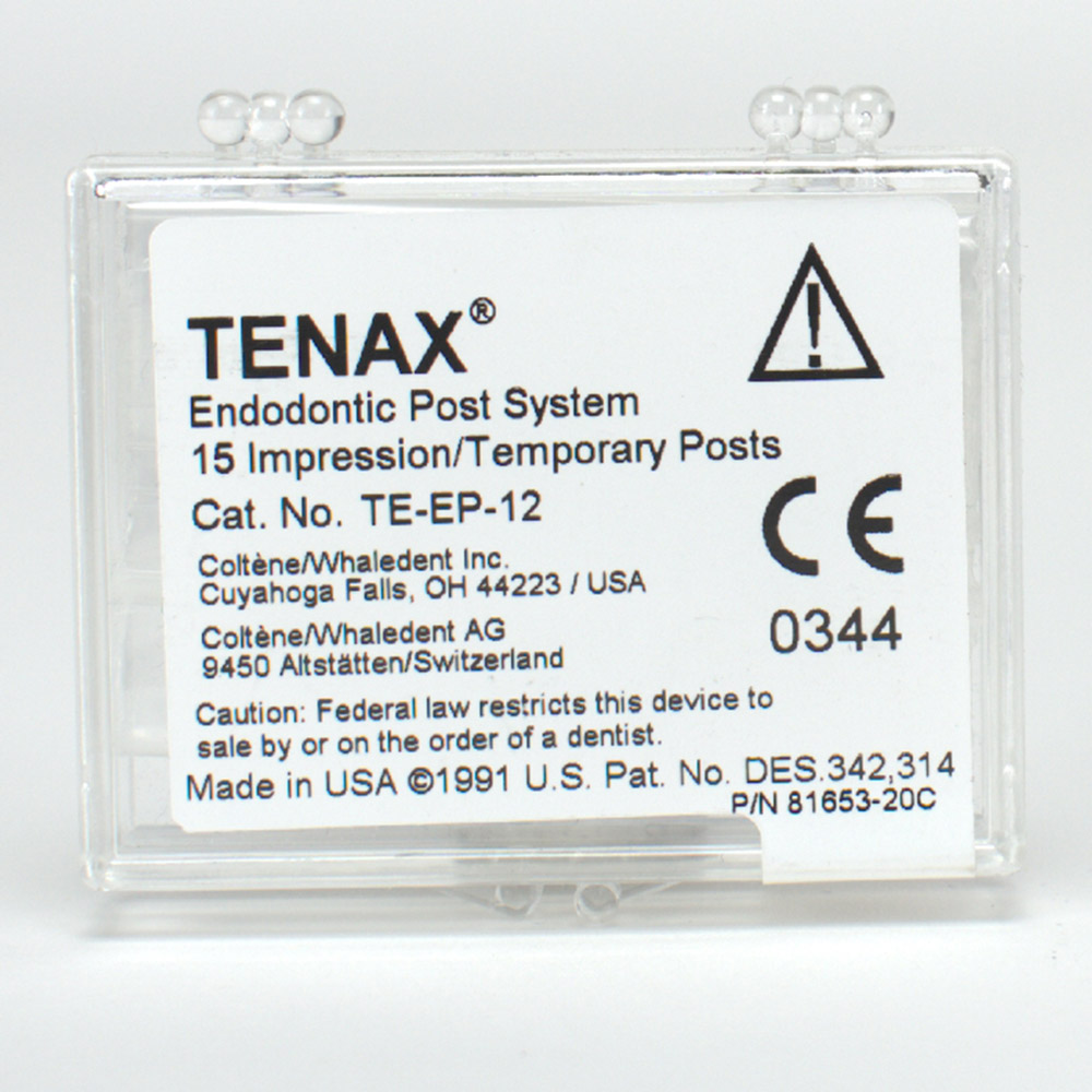 Tenax afdruk-/tijdelijke stiften 1,2 mm, 15 stuks