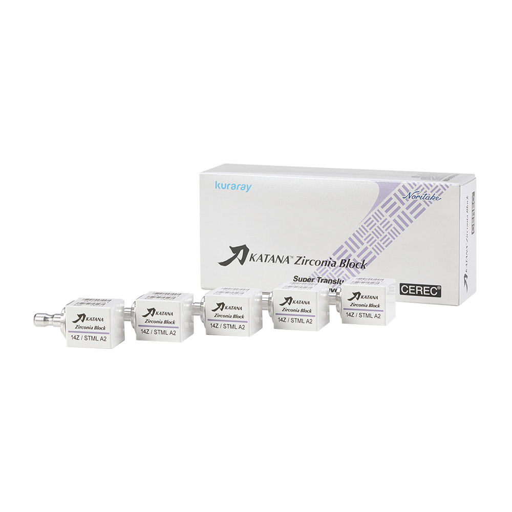 Katana Zirconia Block STML 14Z A3.5, 5 stuk