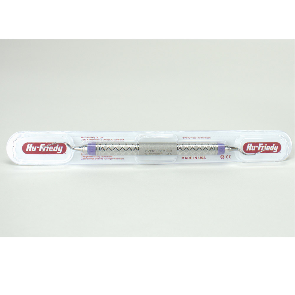 Curette Langer Mni Five 3-4 EverEdge 2 greep 9 lila, stuk