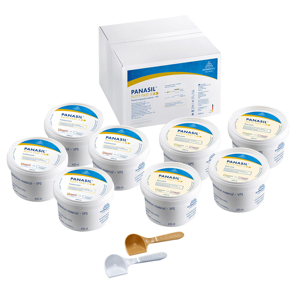 Panasil putty fast 4x900ml eco verp