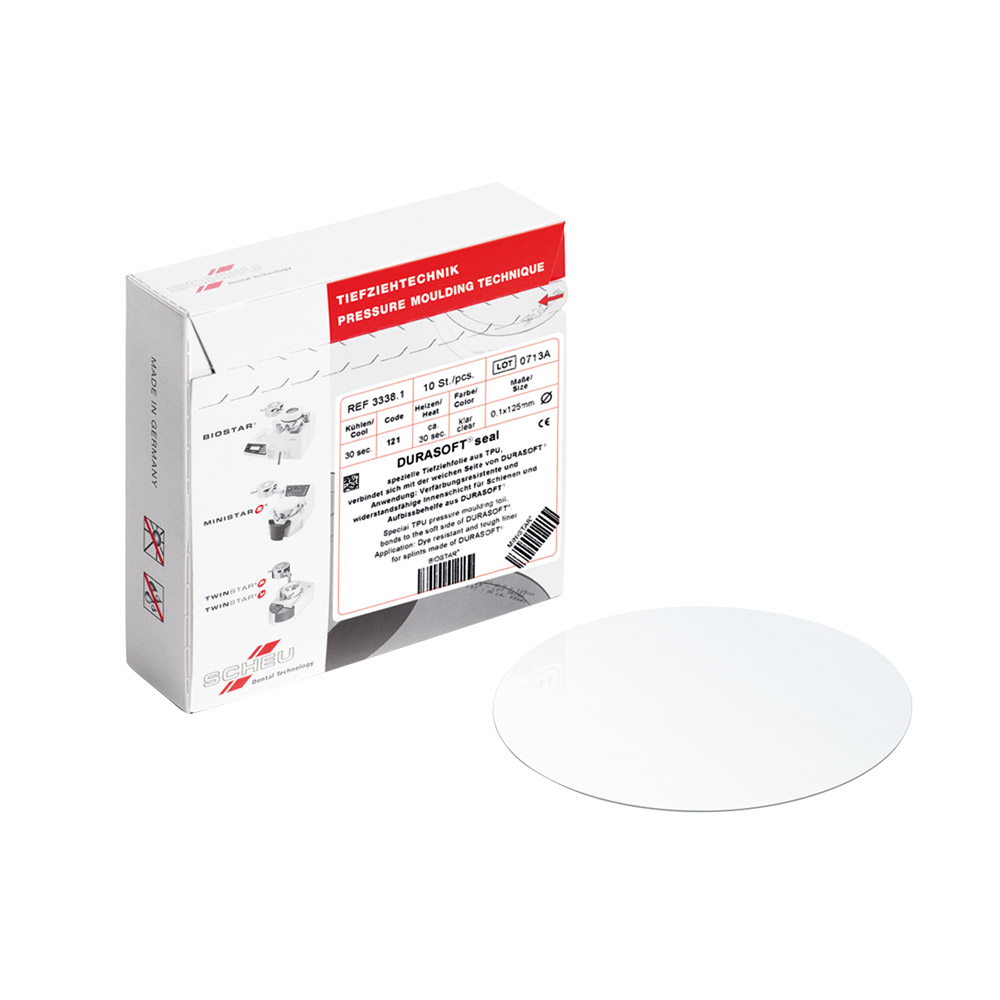Durasoft seal dieptrekfolie 125 x 0,10 mm helder, 10 stuks