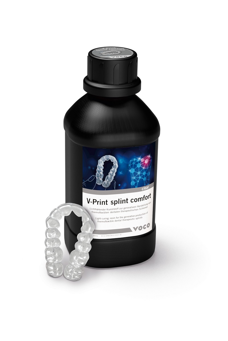 V-Print splint comfort clear, 1 kg fles