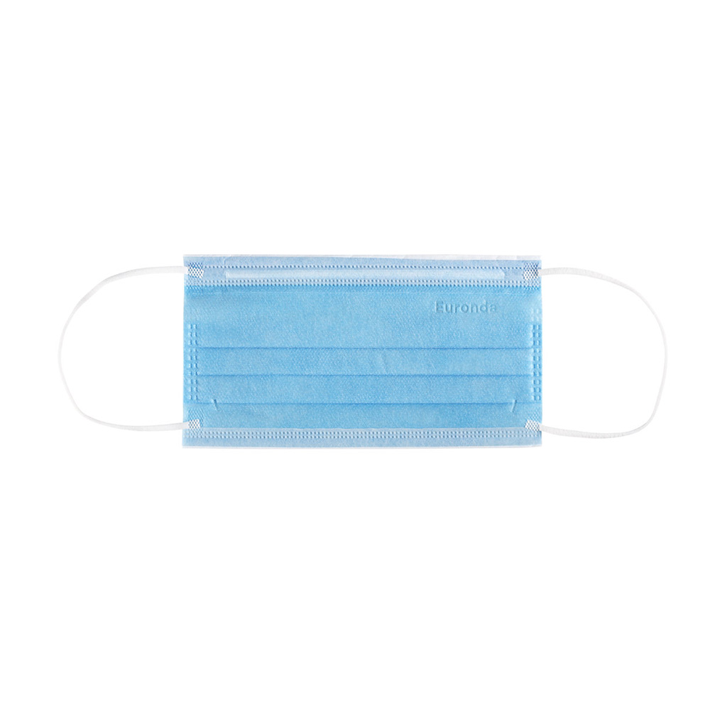 Monoart Pro 4 Perfect Fit mondkapje blauw, 50 stuk