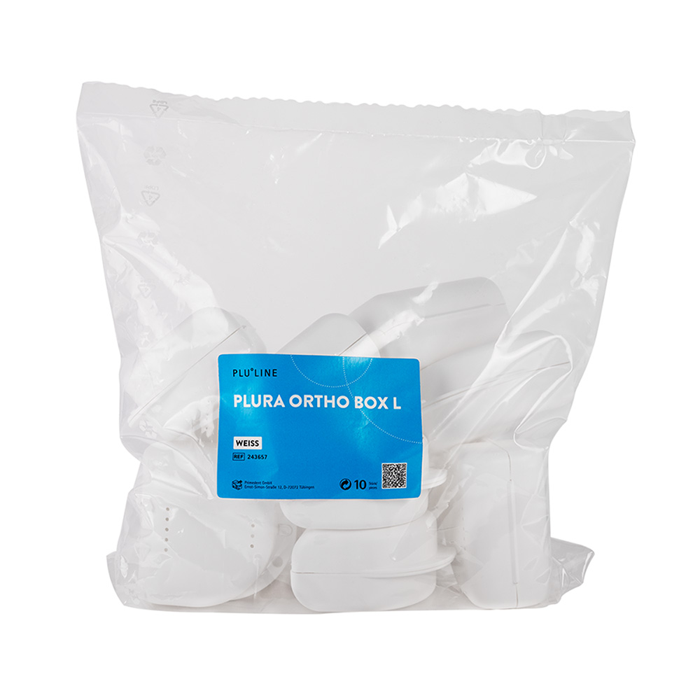Plura-Ortho-Box L wit, 10 stuks