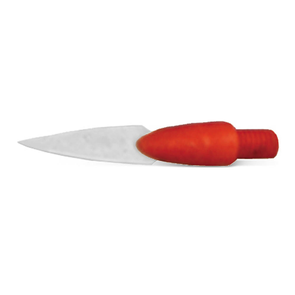 Keramische modelleerpunt rood, per stuk