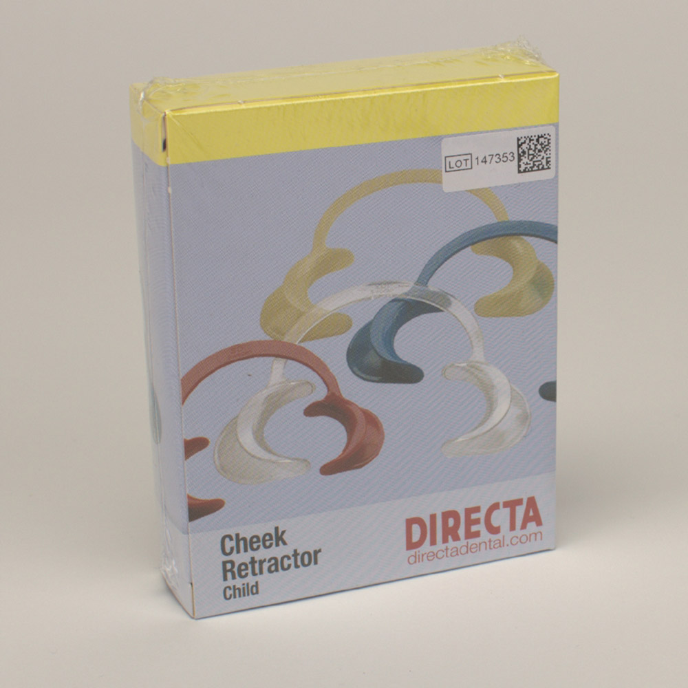 Directa wangspreider voor kinderen blauw, 2 stuks
