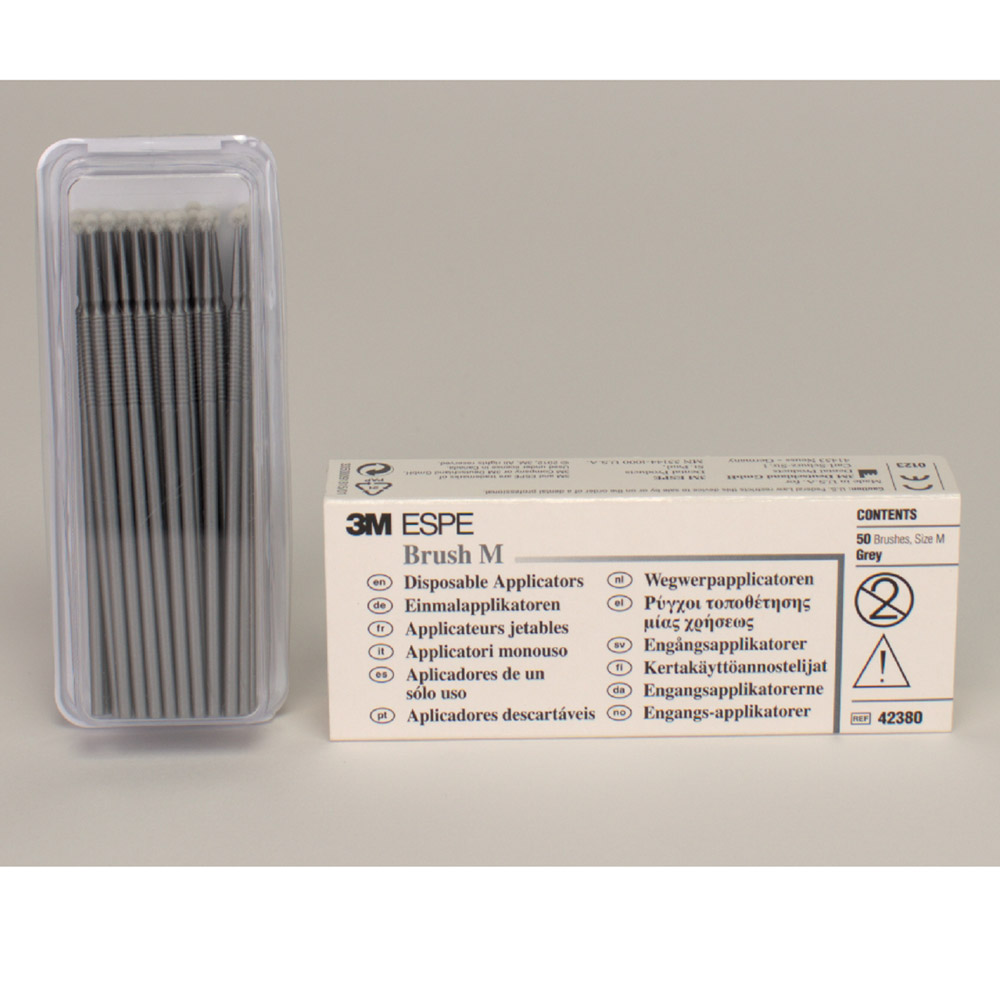 Wegwerpapplicators grijs M, 50 stuks