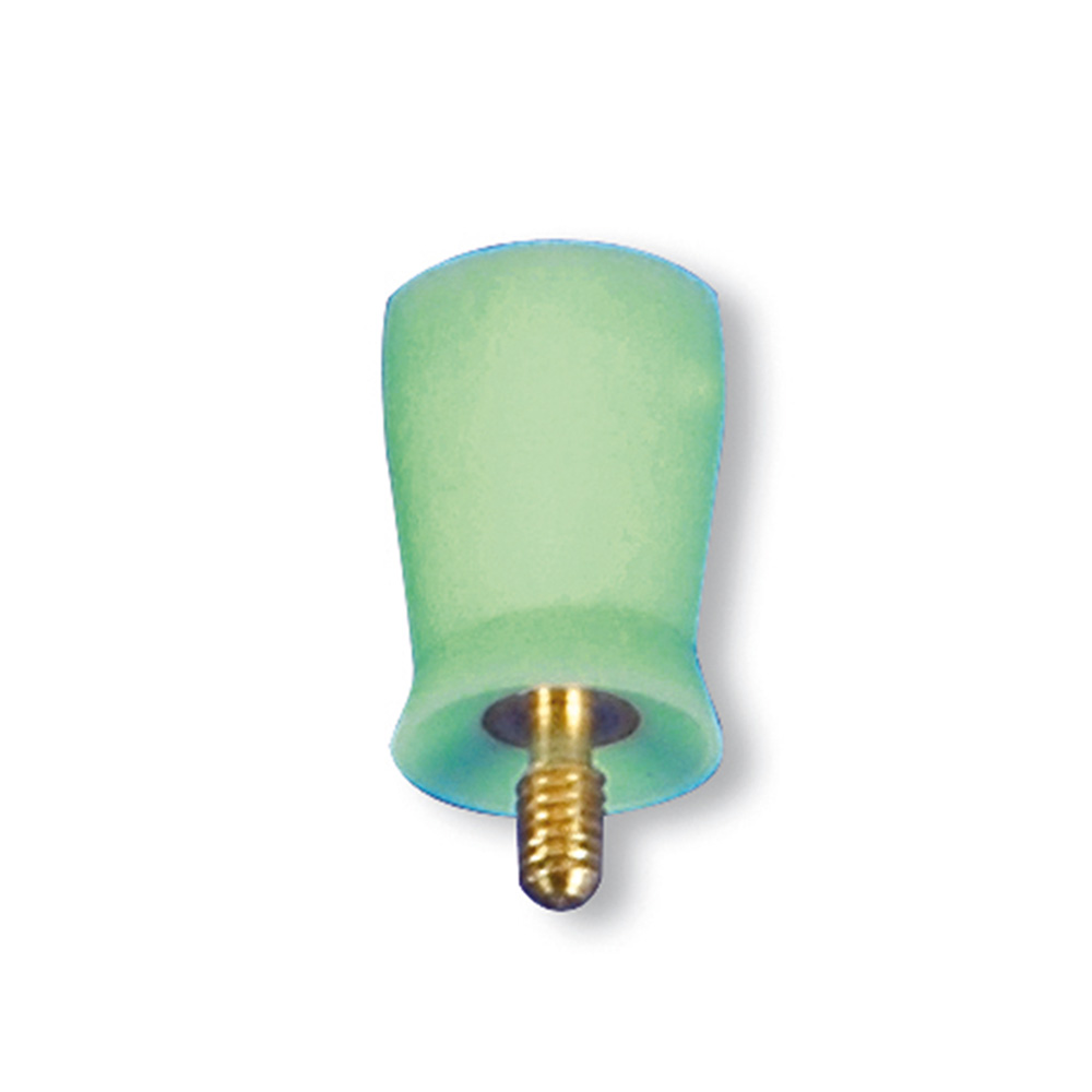 Prophy Cup groen screw soft, 50 stuks