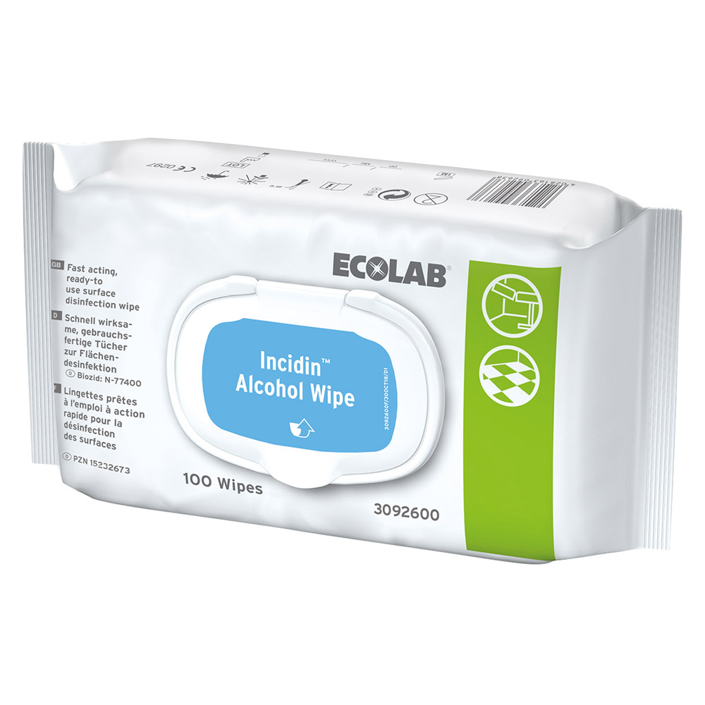Incidin Alcohol Wipes, 6 x 100 stuks