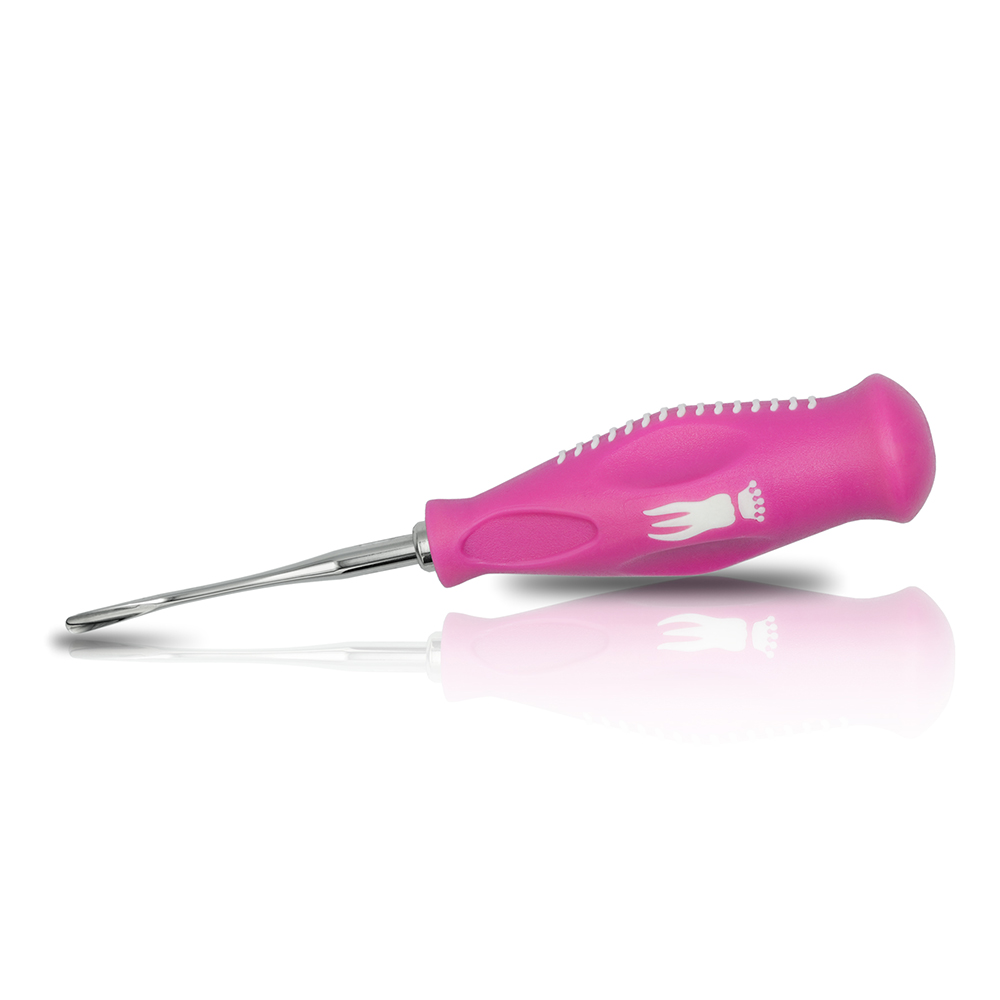PeriLux ErgoTouch 4,0 mm omgekeerd gebogen roze, stuk