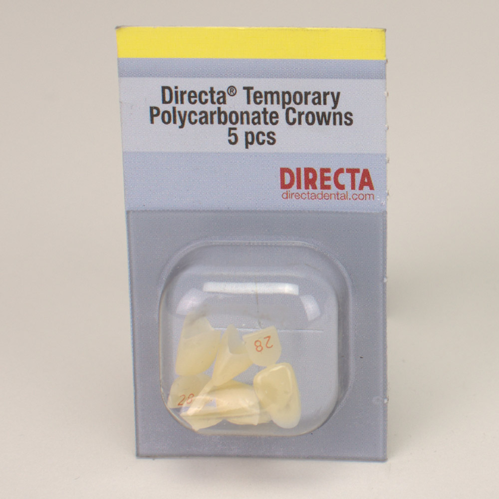 Directa-Kronen transluzent Nr. 28, 5 stuks
