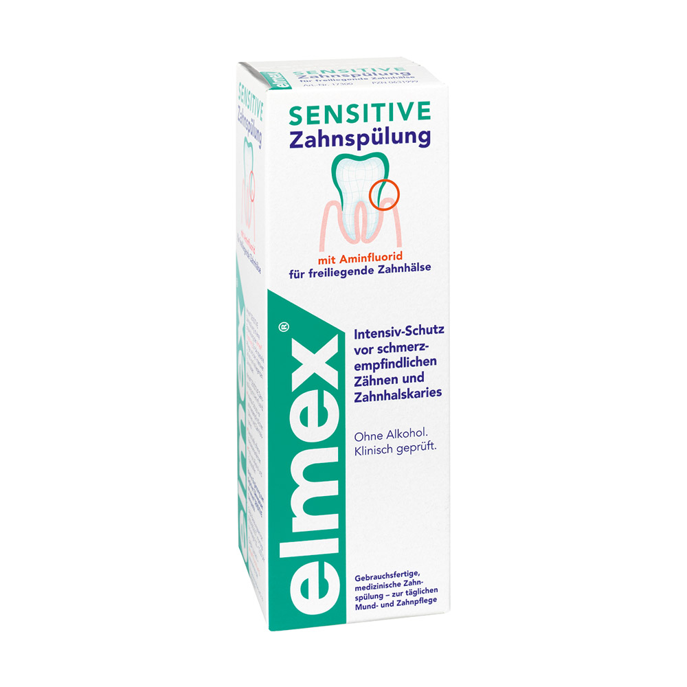 Elmex Sensitive mondspoeling, 400 ml