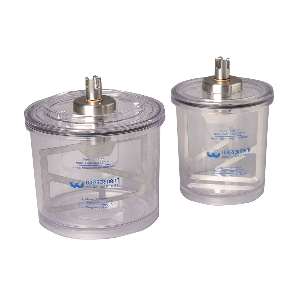 Mengbeker Wamix 2 groot 600 ml compleet, stuk