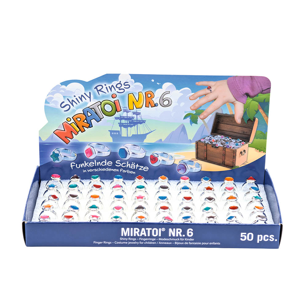 Miratoi nr. 6 Vingerhoedjes display, 50 stuks