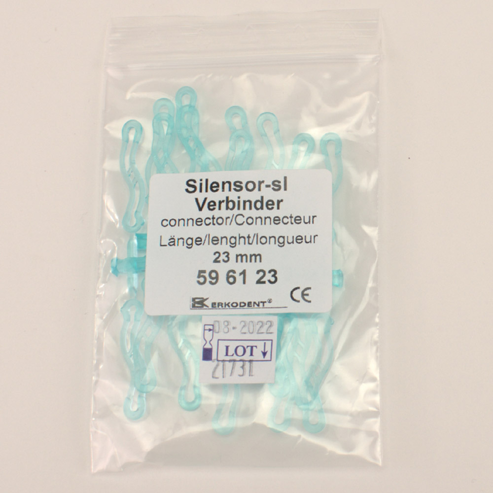 Silensor SL connector 23 mm, 10 paar