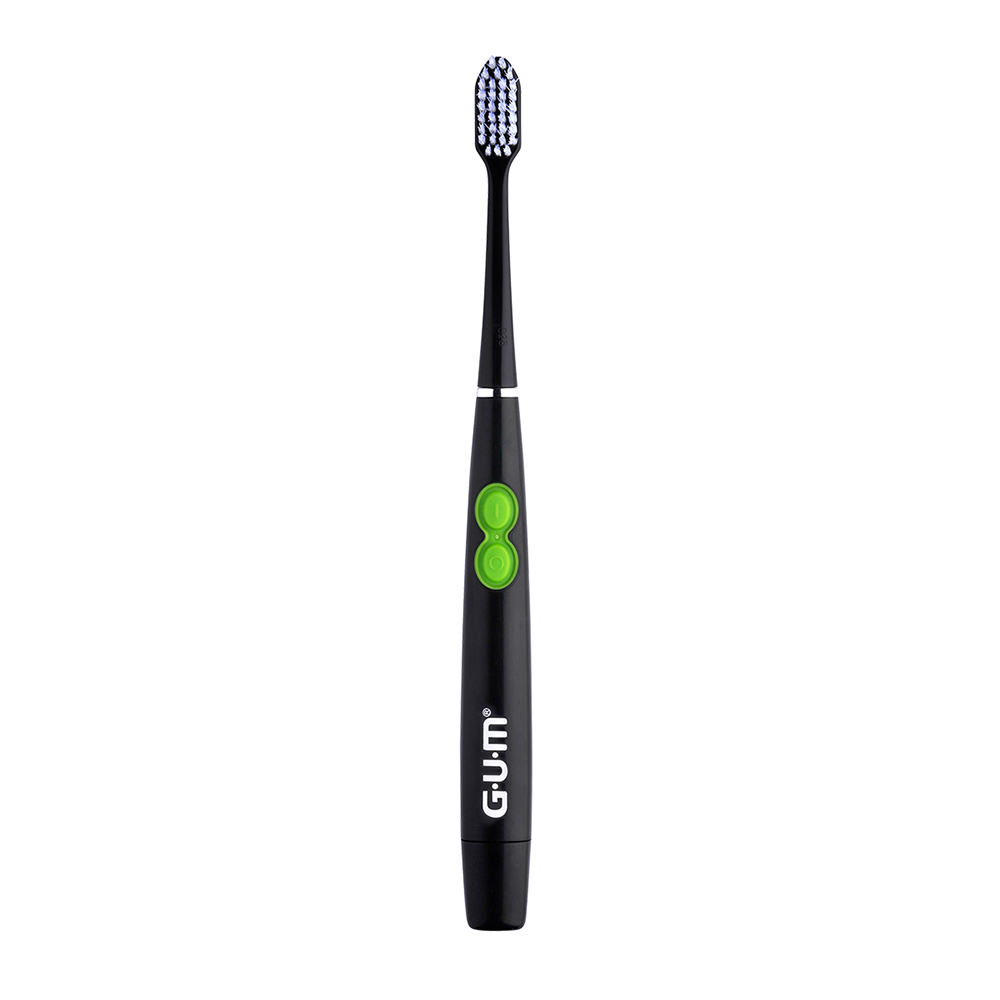 Gum SONIC Daily Tandenborstel zwart, P.st