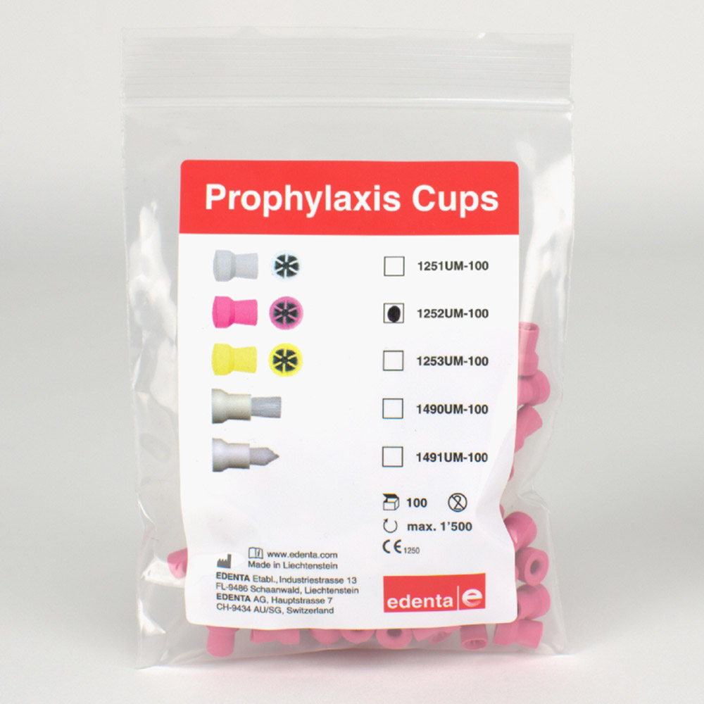 Prophy-polijster ongemonteerd 1252, 100 stuks