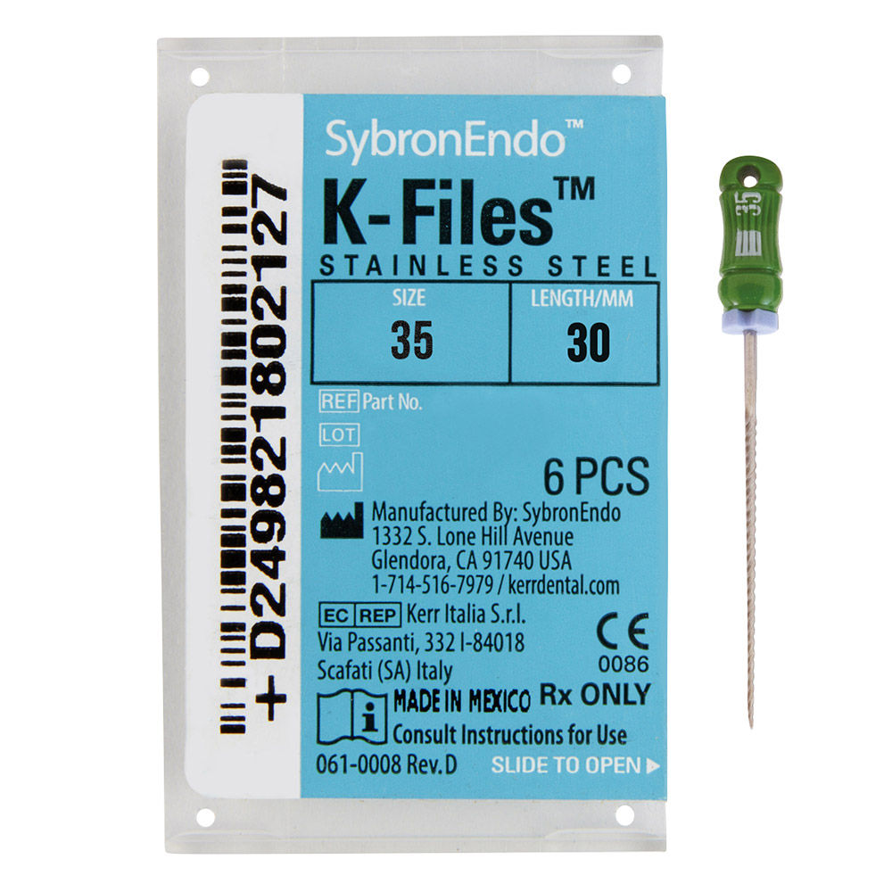 K-bestanden 035 30 mm, 6 stuks