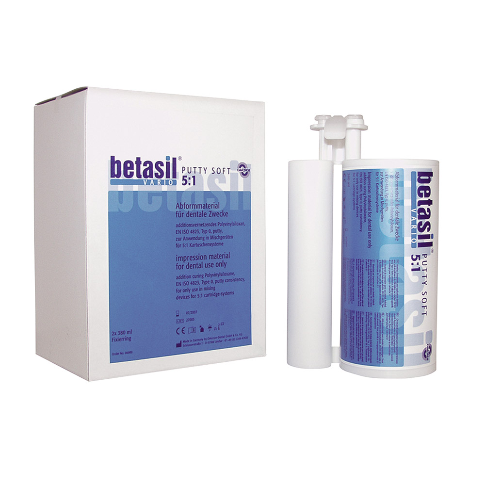 Betasil Vario Putty Soft 5:1, 380 ml Cartridge