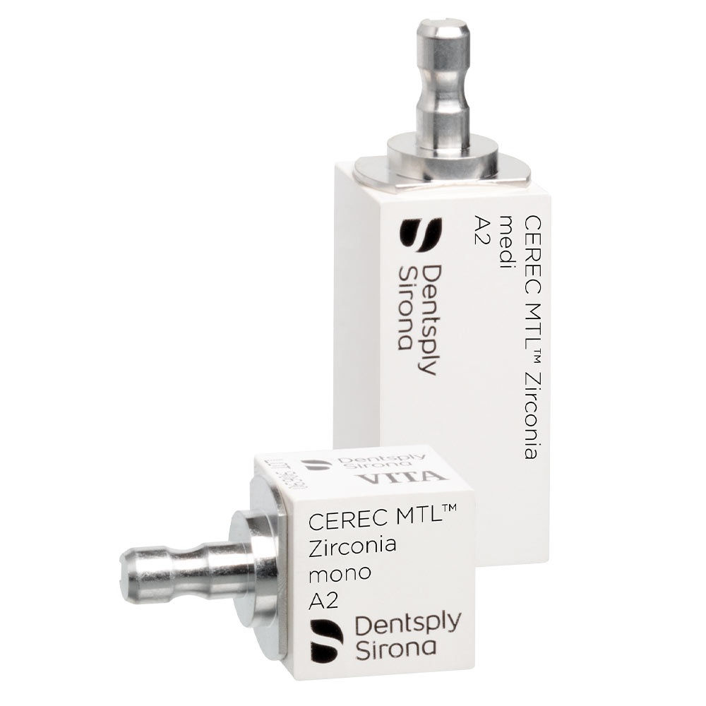 CEREC MTL Zirconia A4 mono, 4 stuks