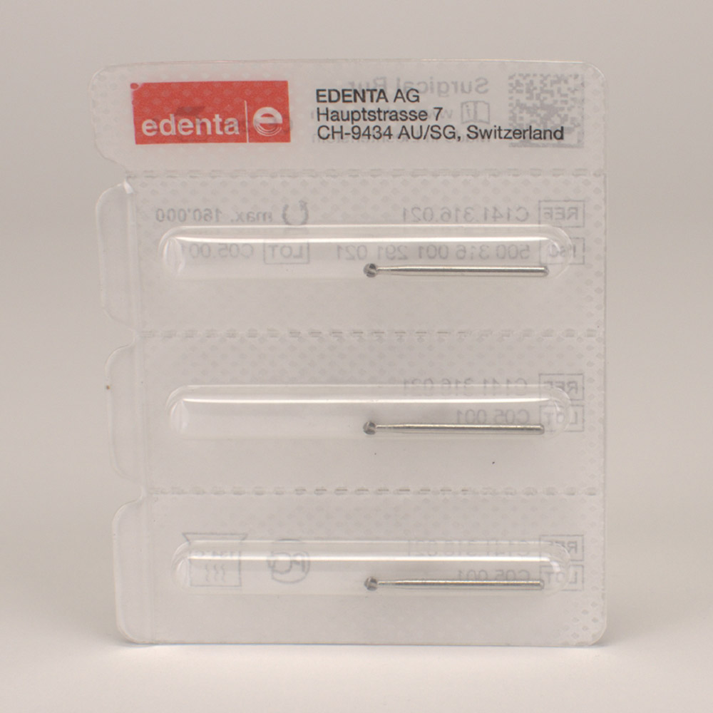 Chirurgische frees FGXL Allport C141 021, 3 stuks