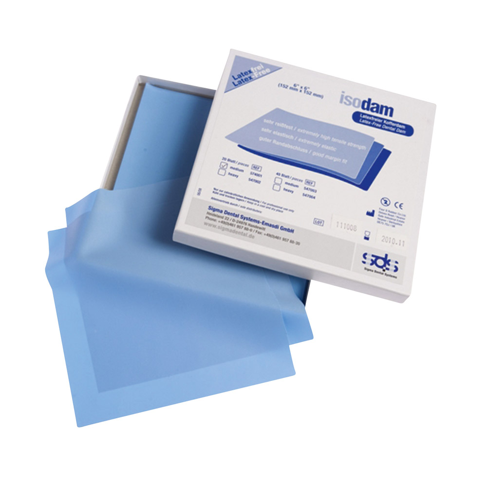 Isodam Non Latex heavy blue, 20 Vel