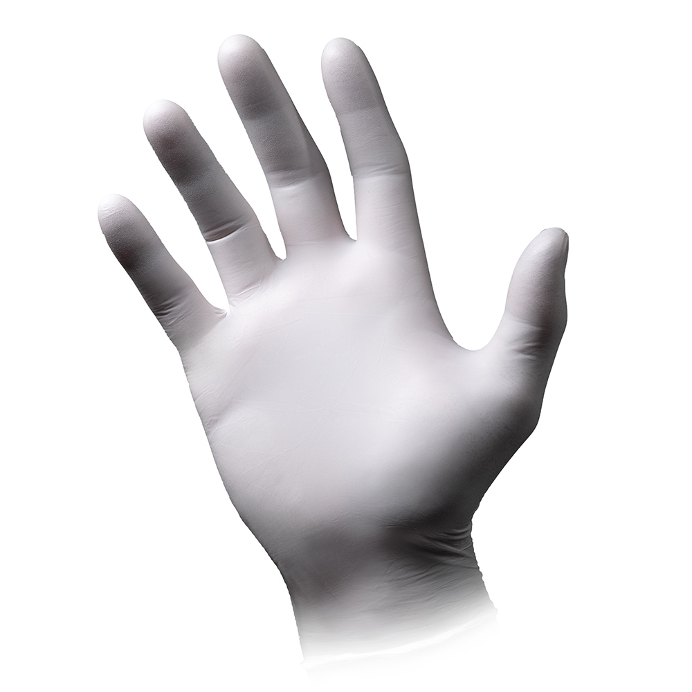 PLULINE Nitril Touch Handschoenen wit Maat XL, 100 stuks