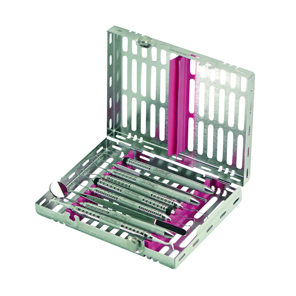 IMS Kassette Signature 1/2 DIN 10 instrumenten roze, stuk