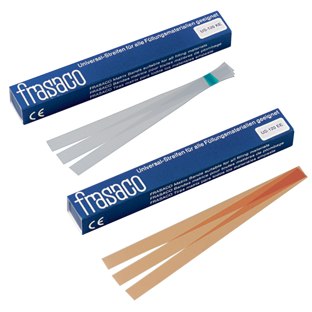 Frasaco strips geel recht x-dun, verpakking