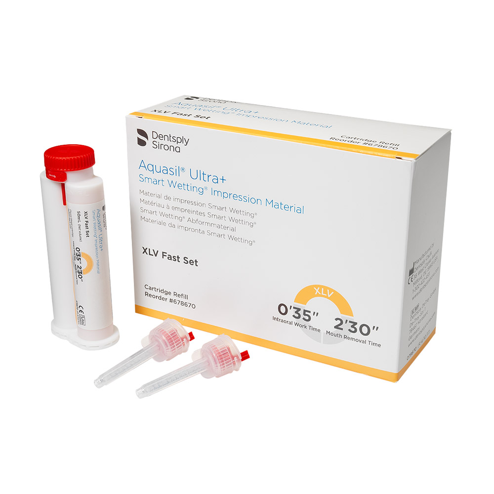Aquasil Ultra+ XLV Fast Set, 4 x 50 ml