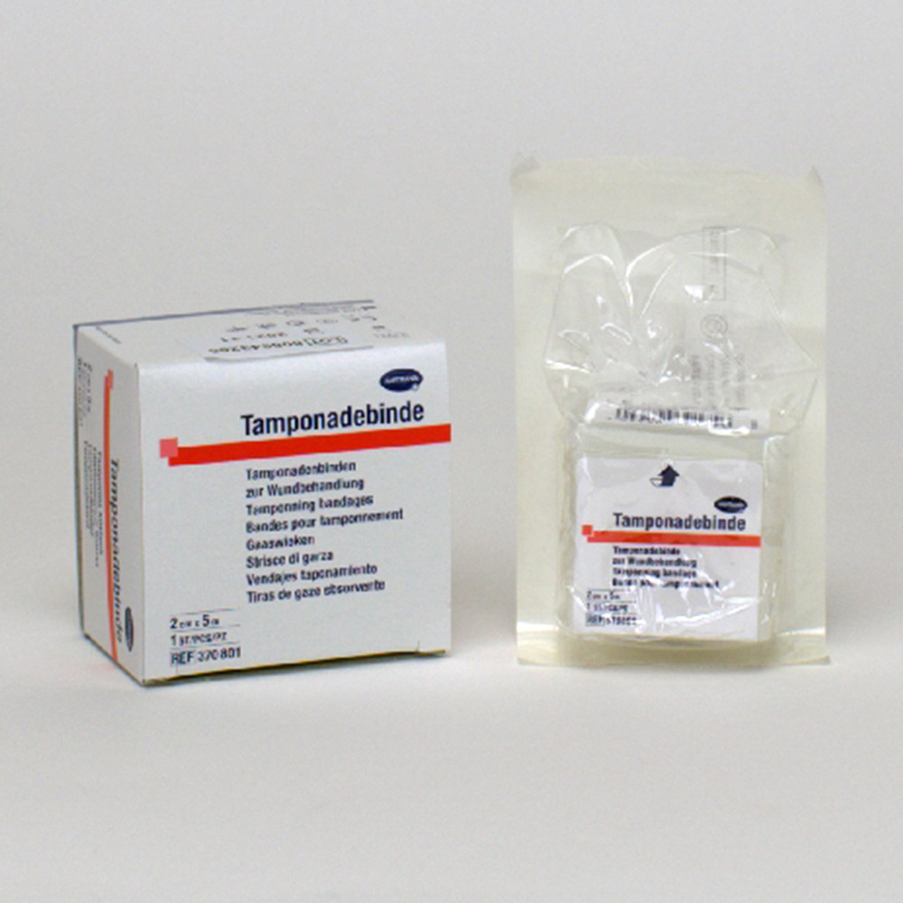 Tamponade gaas strip steriel 2cmx5m