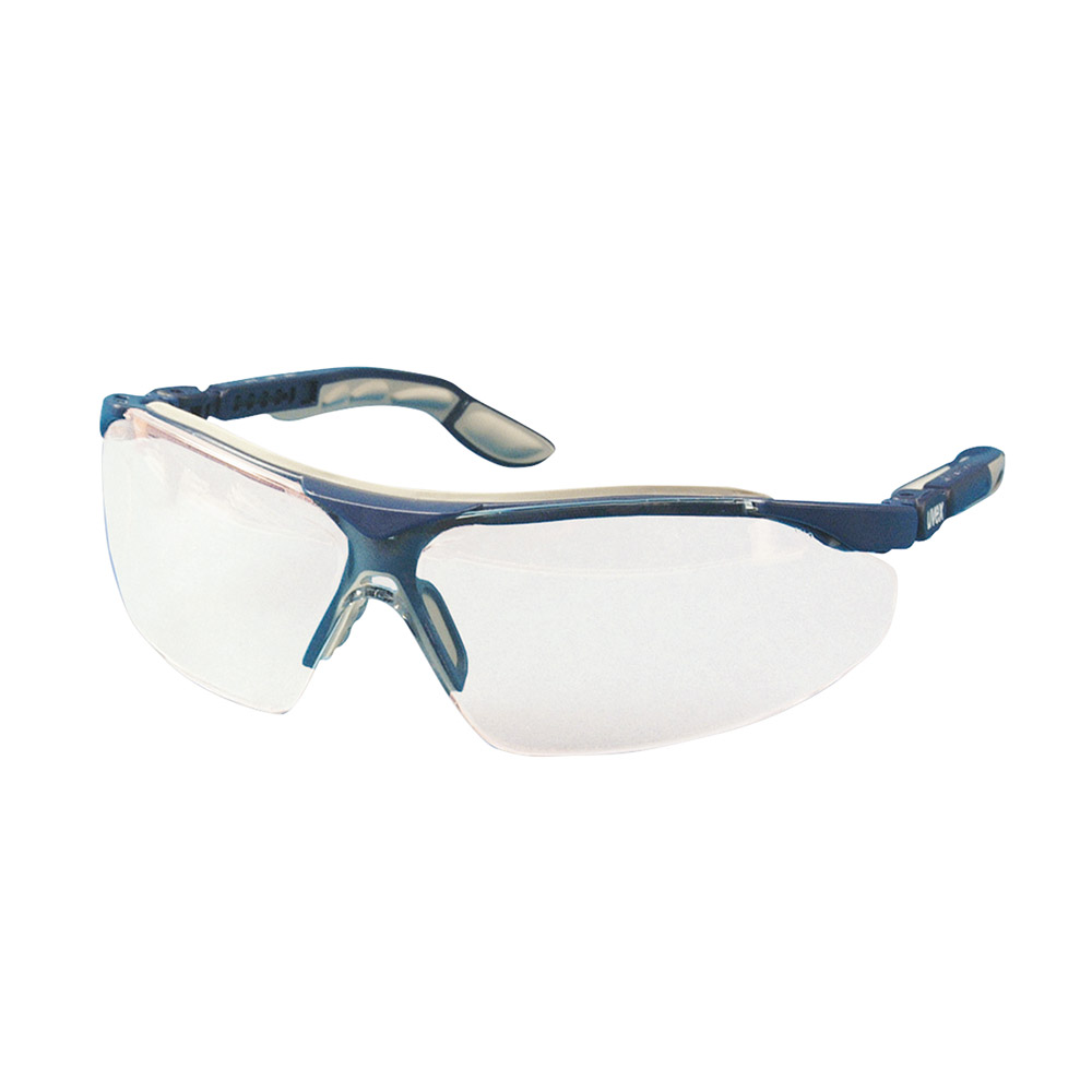 Veiligheidsbril iSpec Comfort Fit blauw/grijs, stuk