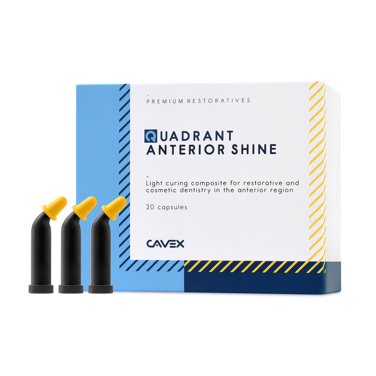 Cavex Quadr. Anter. Shine A2, verpakking 20 x 0,25 g