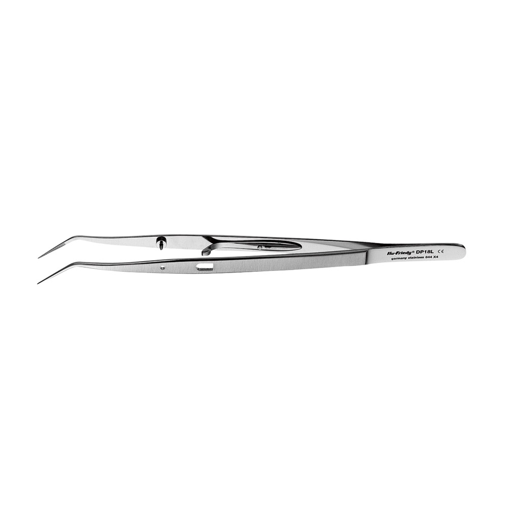 Pinzette #18 afsluitbaar 16 cm, stuk