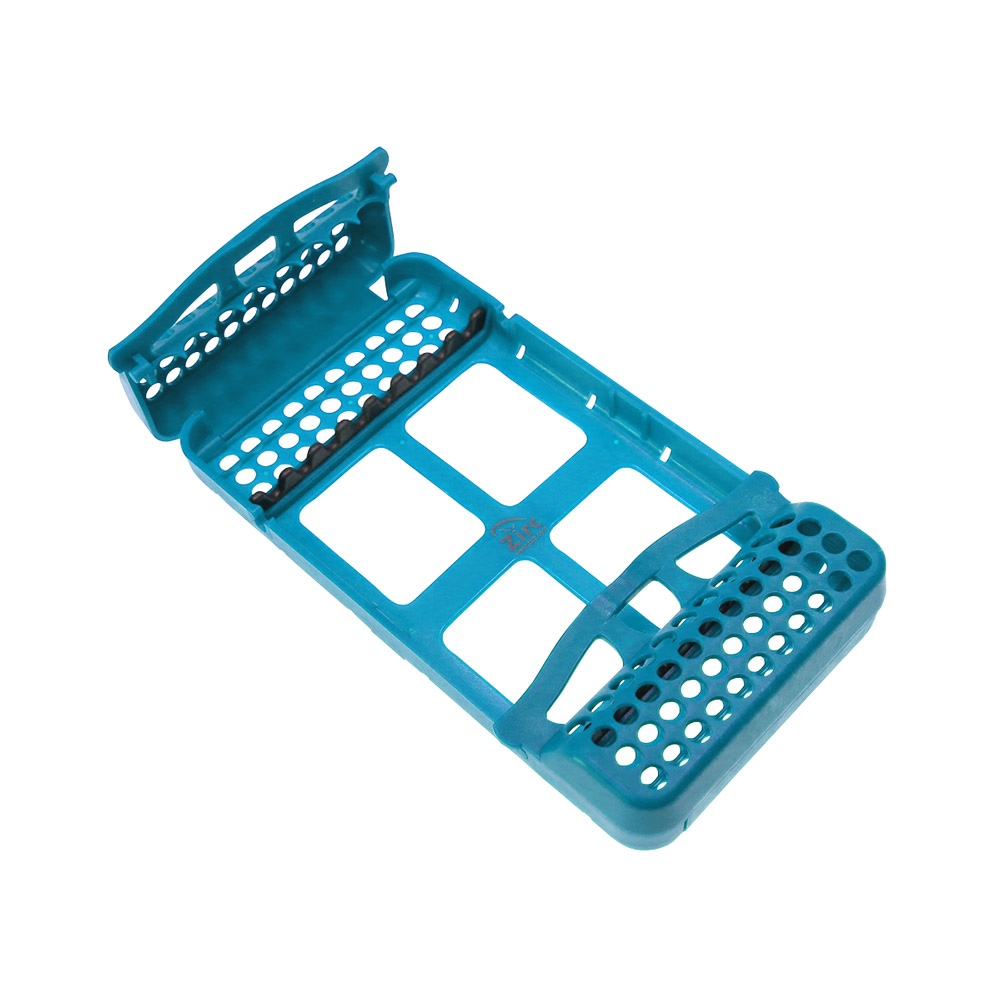 Steri-Compact cassette neonblauw, stuk