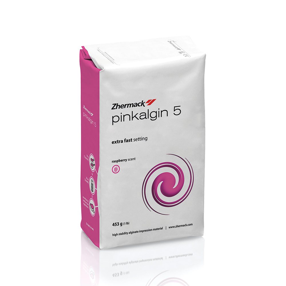 Pinkalgin 5 Alginat x-fast Framboos, 453 g