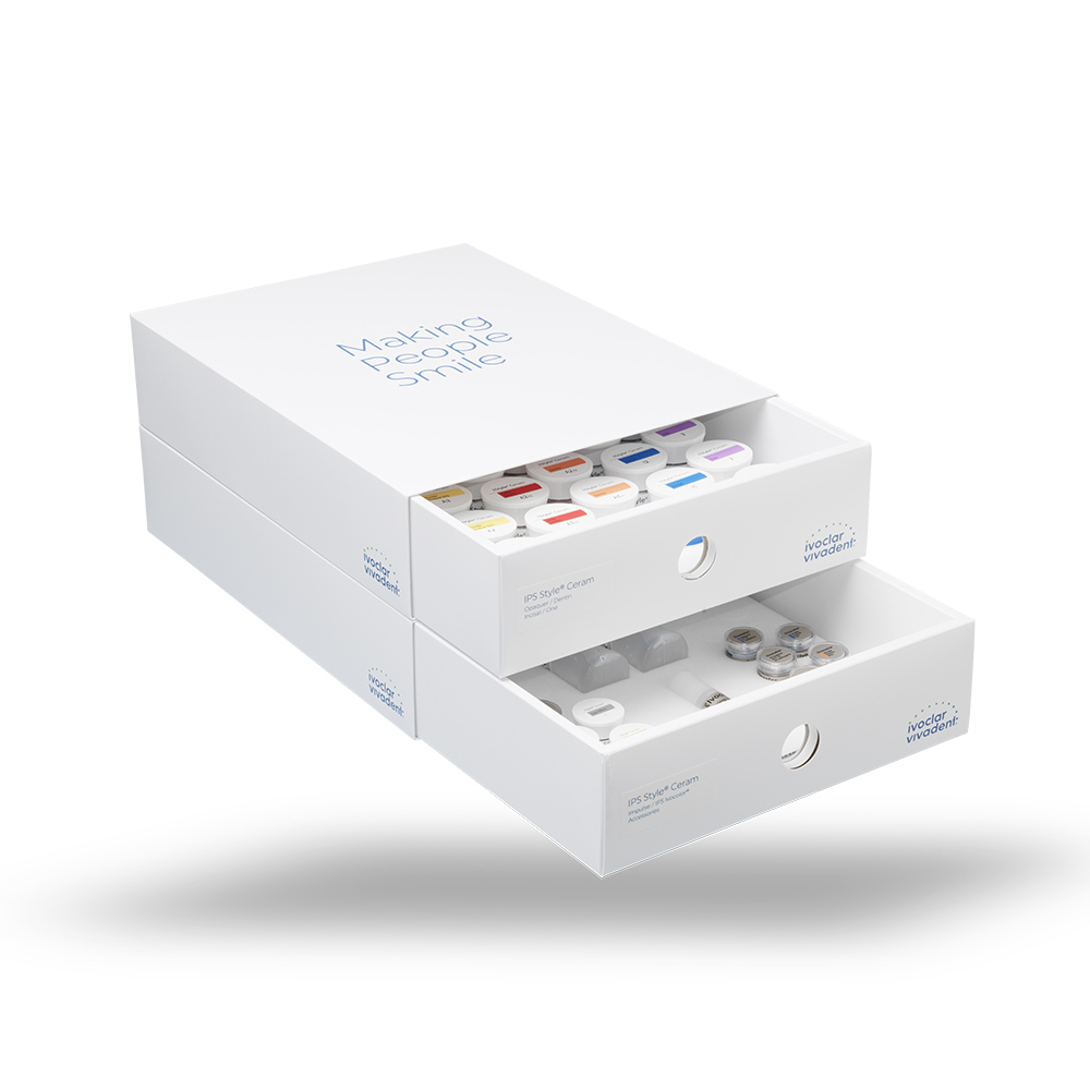 IPS Style Ceram Poeder Opaquer A-D, Starterset