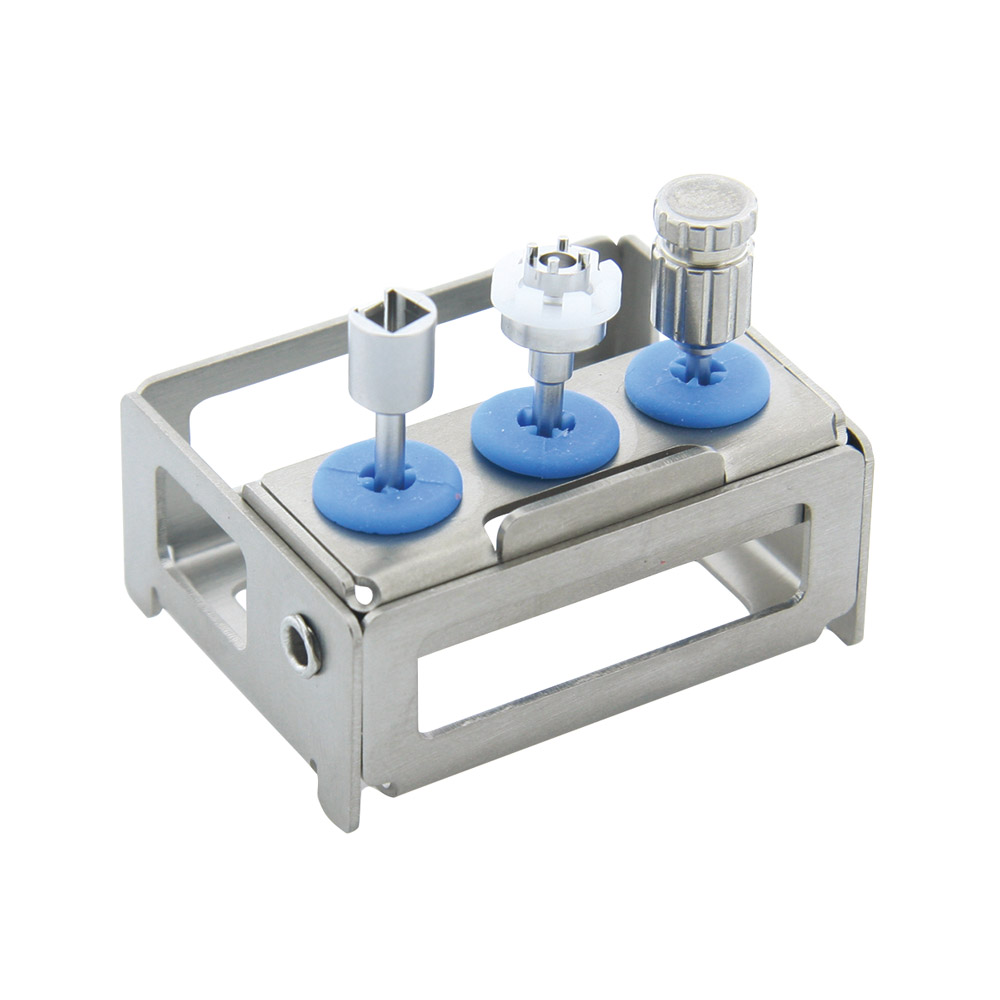 Implantaatmodule voor 3 tubes 5 x 3,7 x 2 cm, stuk