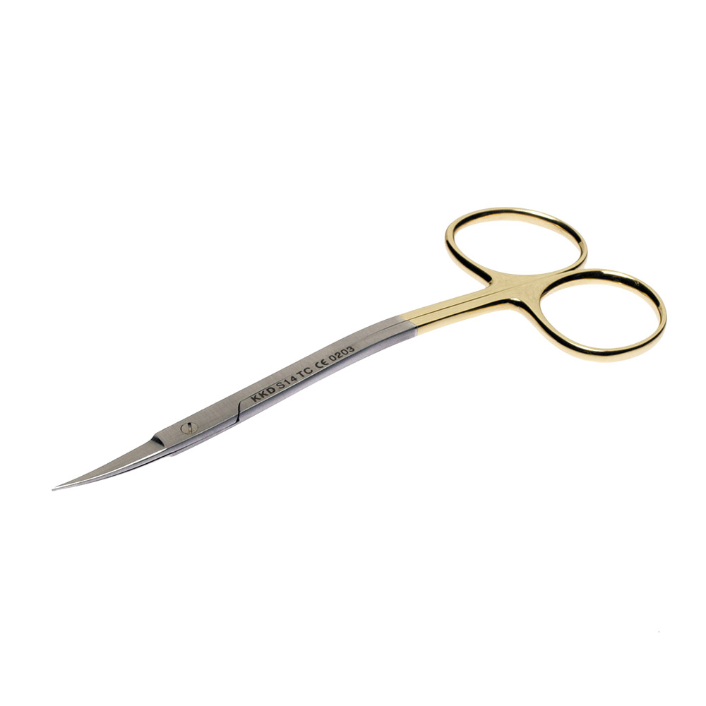 La Grange schaar 12,0 cm TC gebogen, stuk