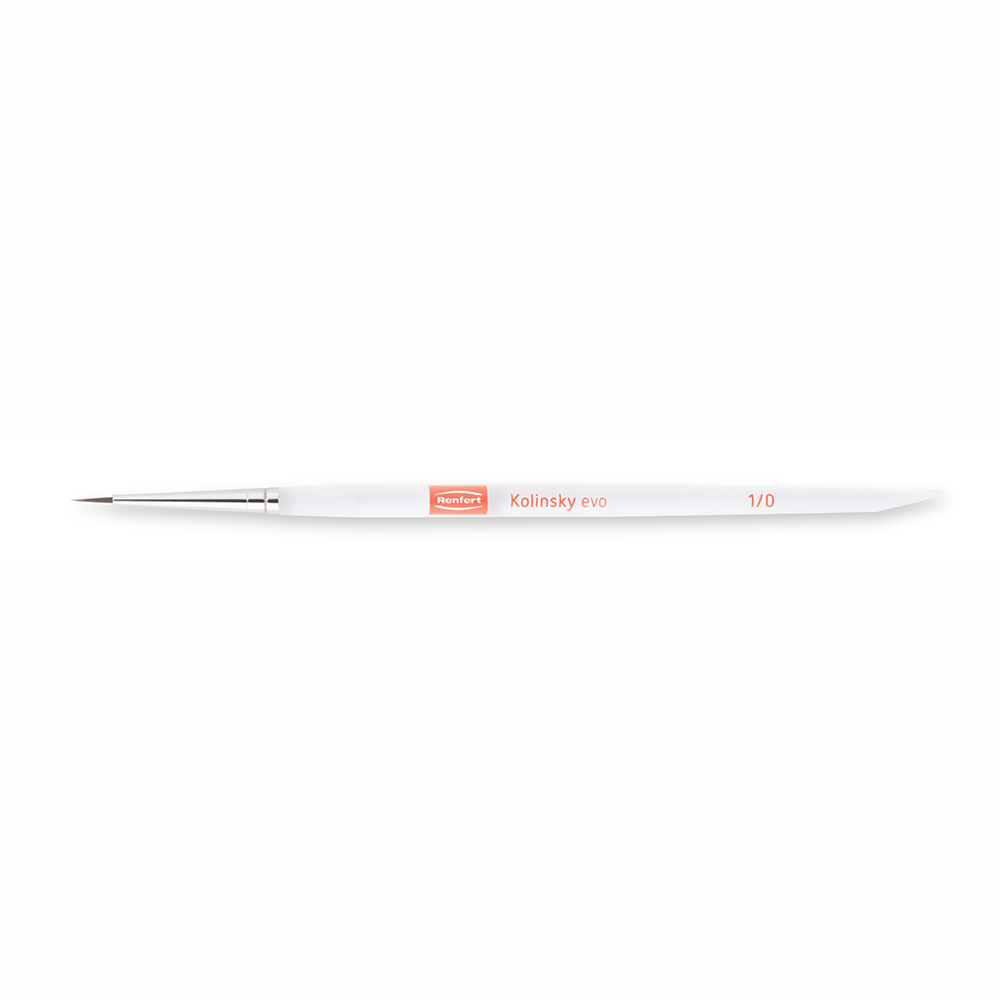 Kolinsky evo penseel maat 1/0, 2 stuks