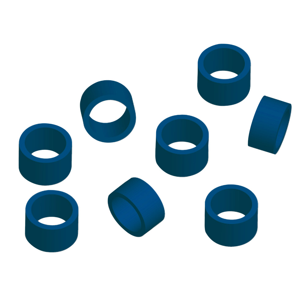 Codeerringen 5000 blauw, 50 stuks